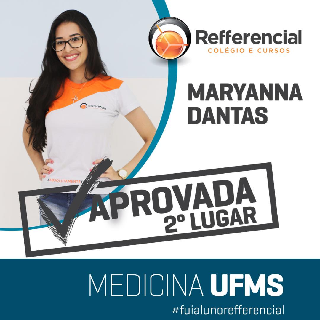 Maryanna Dantas - Medicina - UFMS